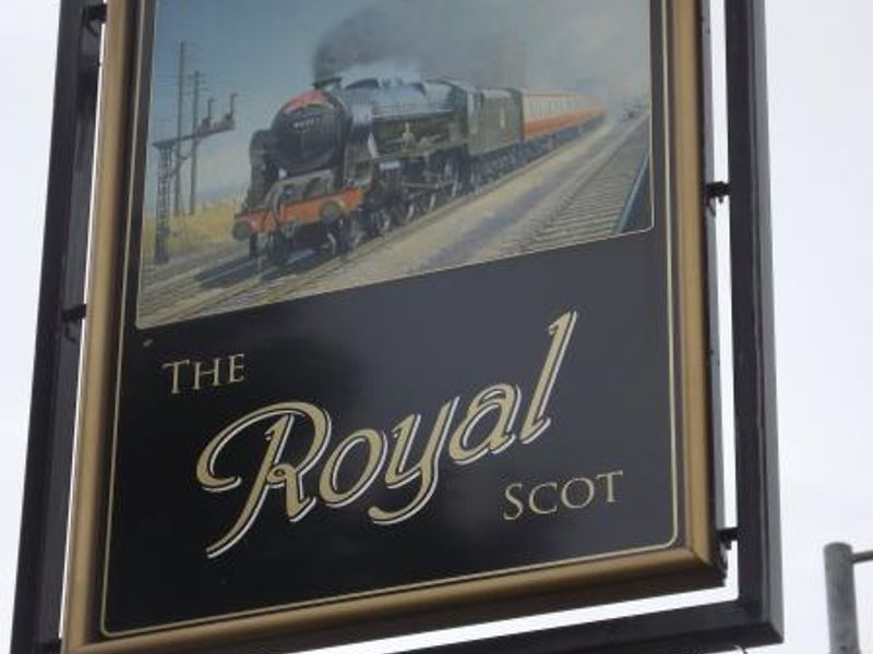 Roal Scot. (Pub, External, Sign). Published on 11-05-2014