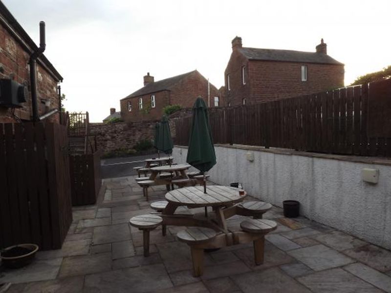 Black Swan Culgaith patio. (External). Published on 17-05-2014
