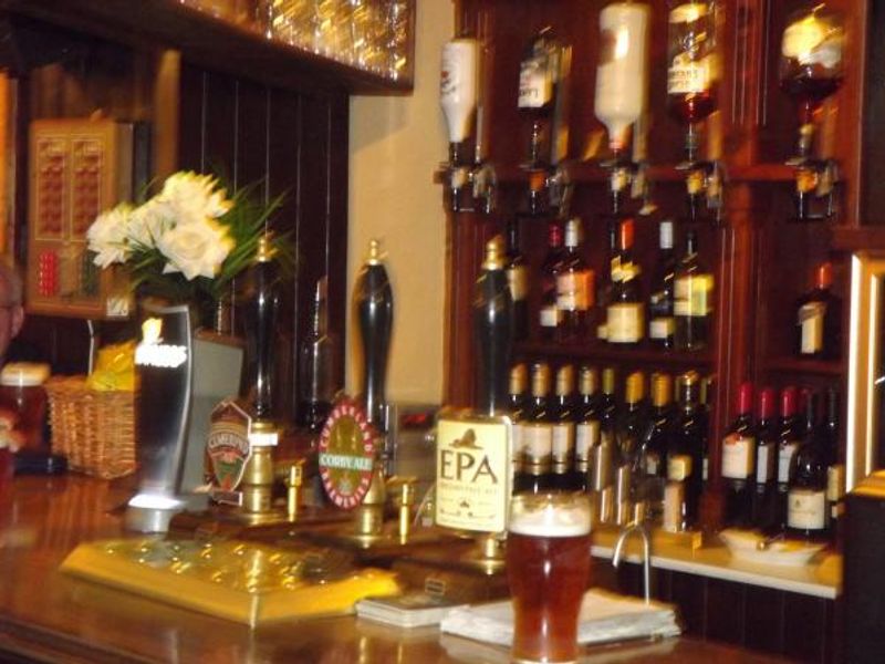 Royal Oak Curthwaite handpumps. (Pub, Bar). Published on 11-05-2014