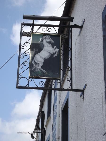 White Horse Penrith sign. (Pub, Sign). Published on 01-06-2014