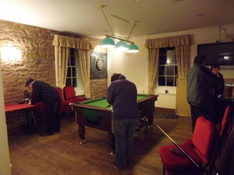 Corby Bridge Inn games room. (Pub, Bar). Published on 14-04-2014