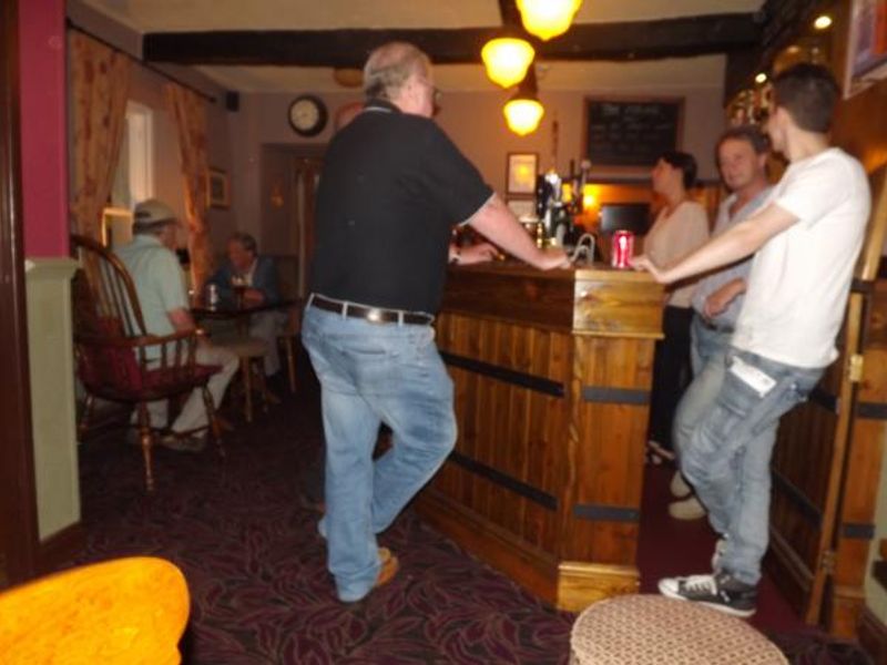 Mdland Hotel Lazonby bar. (Pub, Bar). Published on 17-04-2014