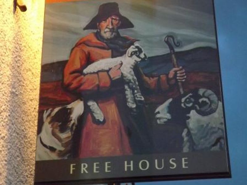 Shepherds Inn Langwathby sign. (Pub, Sign). Published on 17-05-2014
