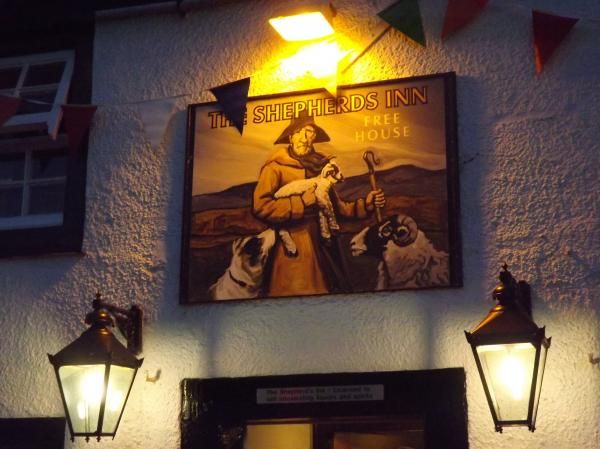 Shepherd Inn Langwathby sign. (Pub, Sign). Published on 17-05-2014