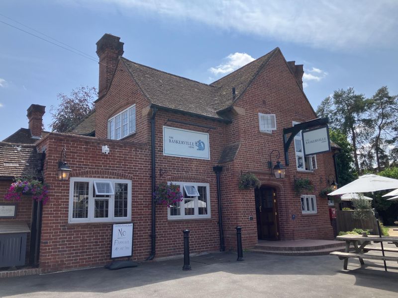 Baskerville, Lower Shiplake - July 2026. (Pub, External, Key). Published on 18-07-2026