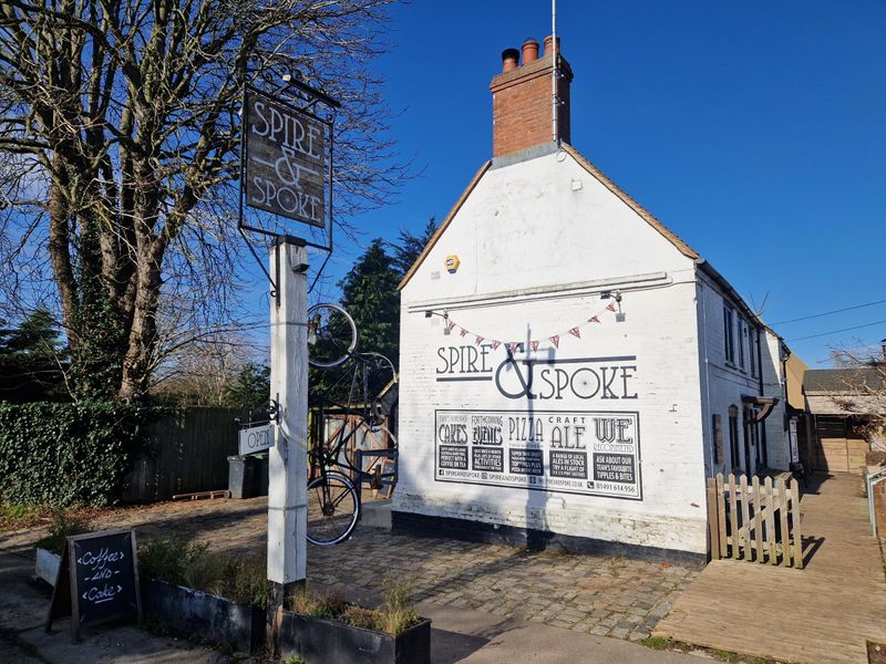 Spire & Spoke, Watlington - pub & sign - Feb 2024. (Pub, External, Sign). Published on 01-03-2024