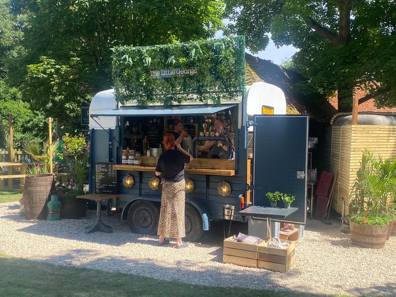 Temporary Outdoor Bar; George, Upton - 30th June 2024. (External, Garden). Published on 01-07-2024