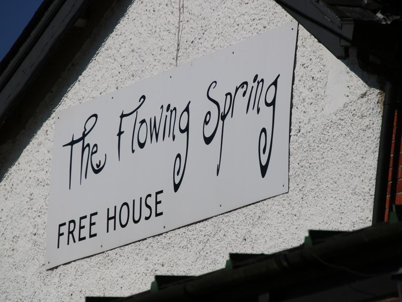 Flowing Spring, Playhatch - name - Mar 2020. (Pub, External). Published on 18-11-2020 