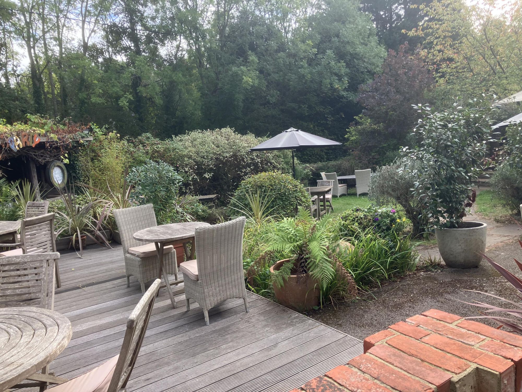 Greyhound, Peppard - Garden - October 2026. (Pub, Garden). Published on 09-10-2026