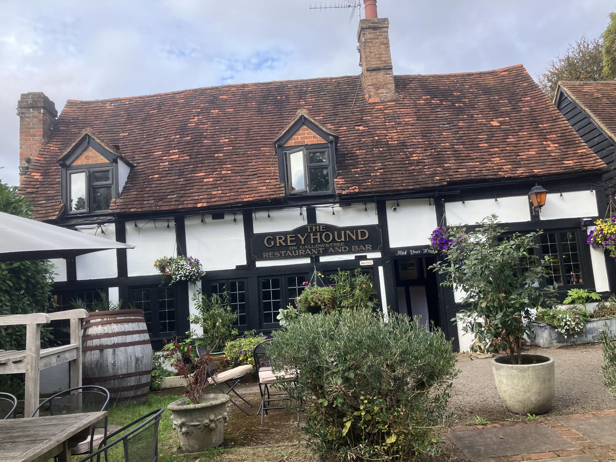 Greyhound, Peppard - October 2026. (Pub, External, Key). Published on 09-10-2026