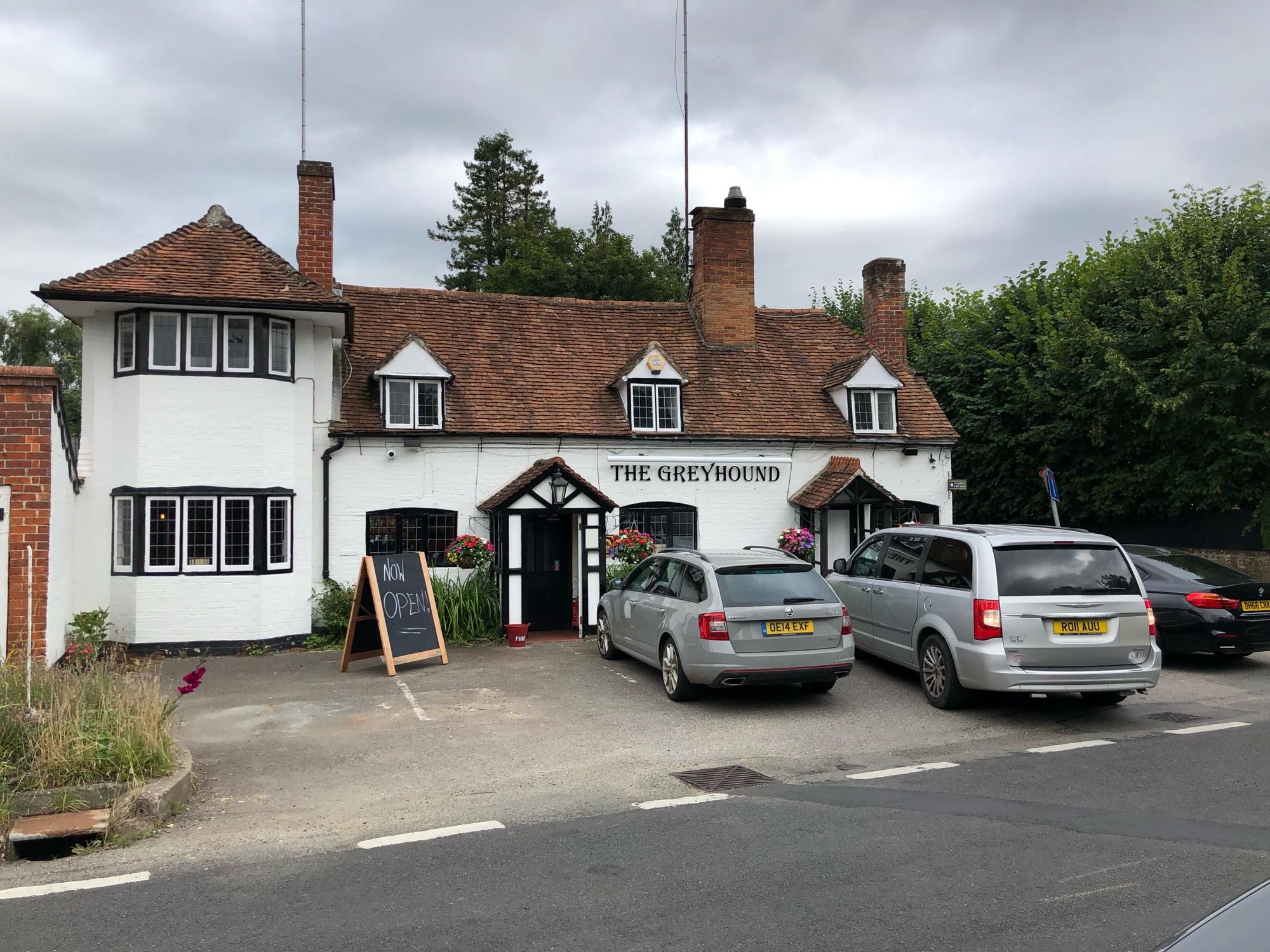 Greyhound, Whitchurch - looking east, Aug 2021. (Pub, Key). Published on 28-09-2021