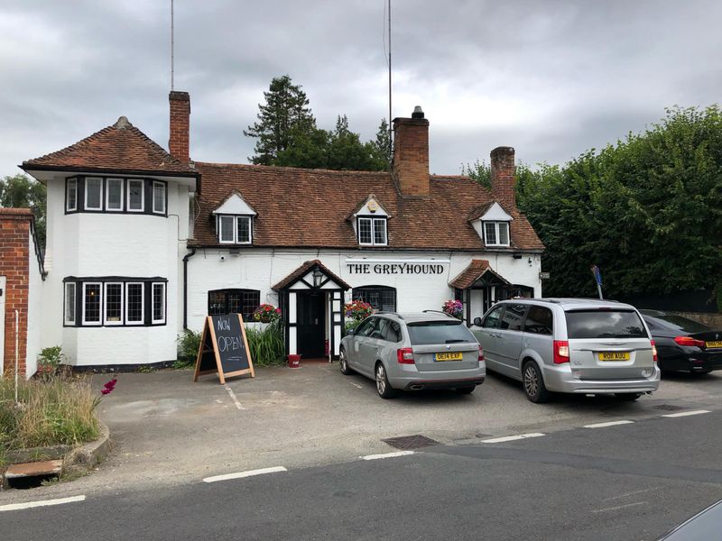 Greyhound, Whitchurch - looking east, Aug 2021. (Pub, Key). Published on 28-09-2021