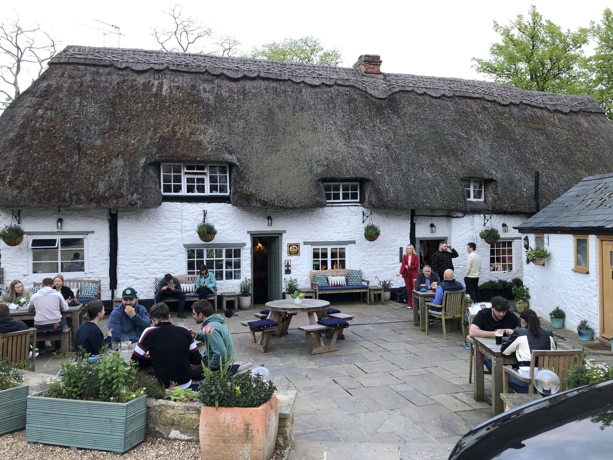 Lamb, Little Milton, rear courtyard. (External, Garden). Published on 01-05-2024