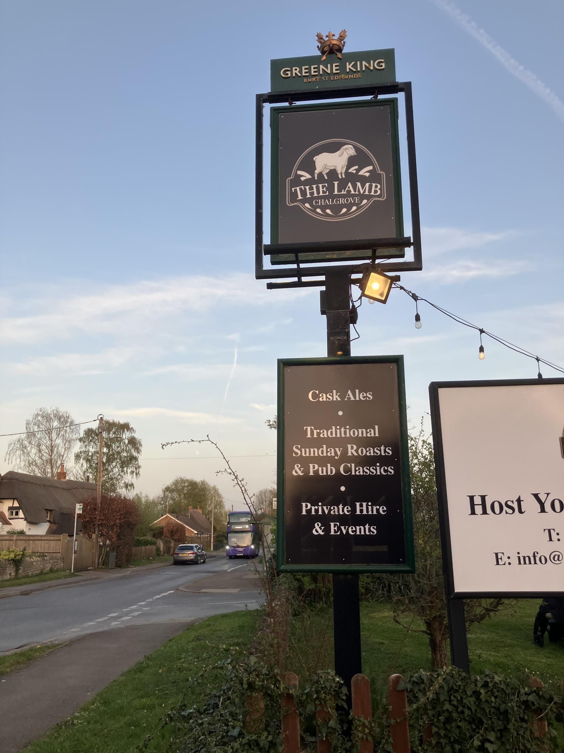 Lamb, Chalgrove - Pub Sign- April 2026. (Pub, Sign). Published on 13-04-2026