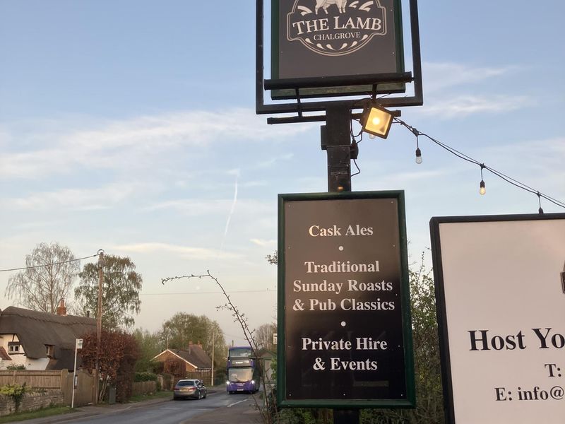 Lamb, Chalgrove - Pub Sign- April 2026. (Pub, Sign). Published on 13-04-2026 