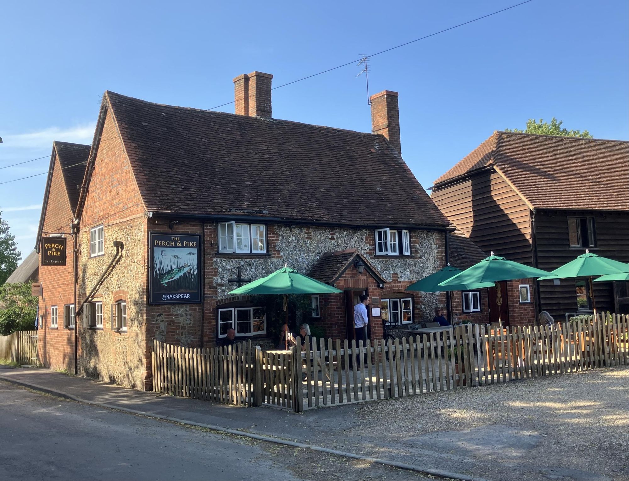 Perch & Pike, South Stoke - June 2026. (Pub, External, Sign, Key). Published on 19-07-2026