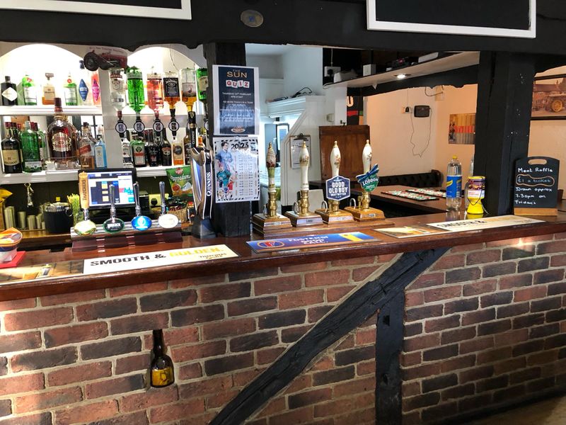 Sun, Whitchurch Hill - Bar - Feb 2023. (Pub, Bar). Published on 23-02-2023