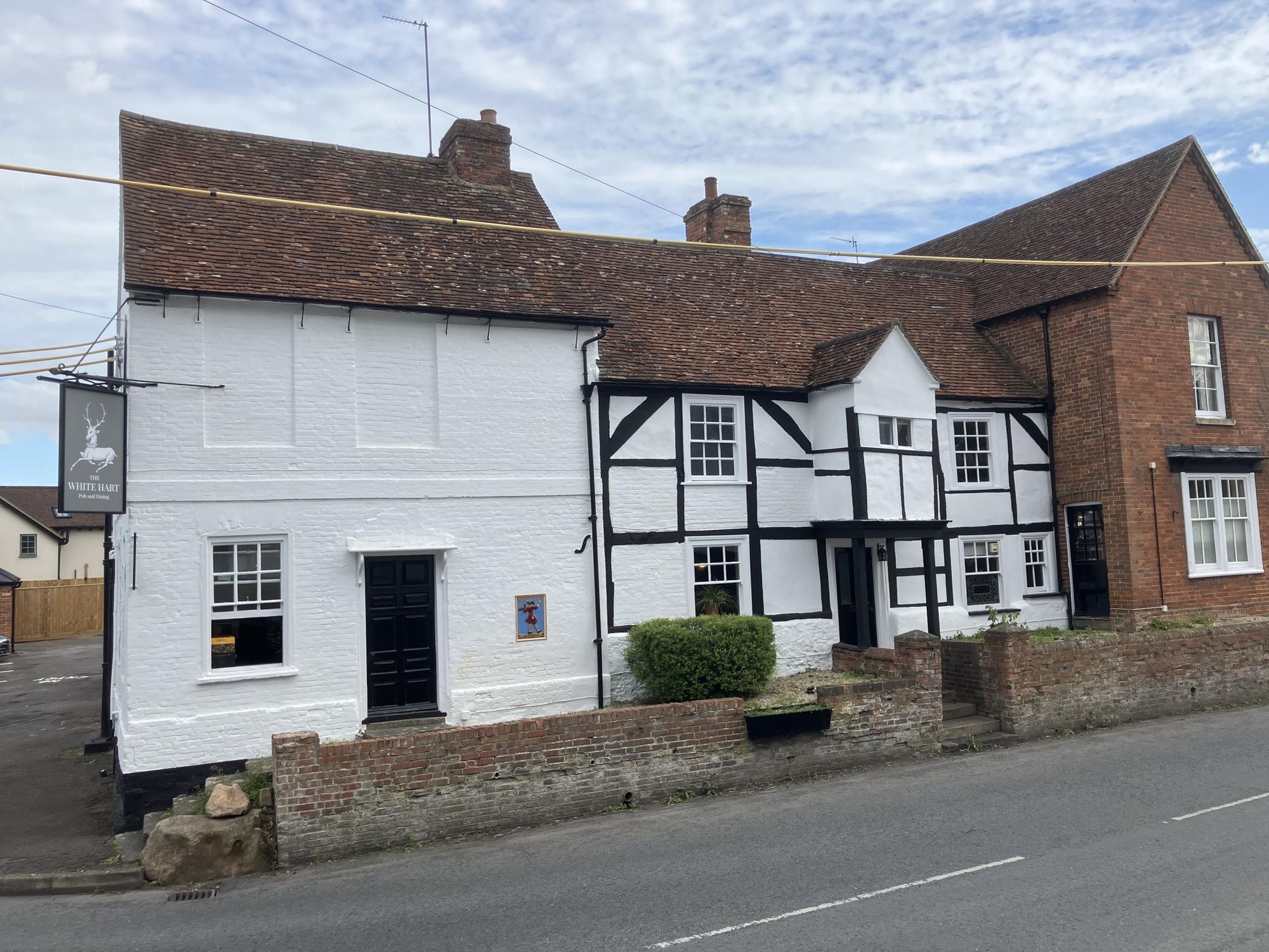 Front of pub, viewed from road. (Pub). Published on 26-06-2025