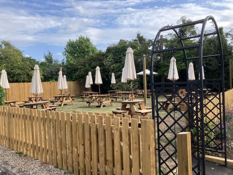 Enclosed garden area to rear of pub. (Pub, External, Garden). Published on 26-06-2025 