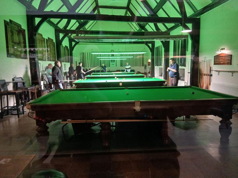 Comrades Club, Wallingford - Snooker Room - Mar 2026. (Pub). Published on 06-03-2026 