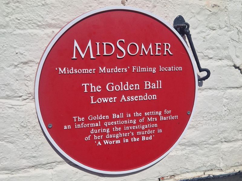 Golden Ball, Lower Assendon - Midsomer Plaque. (External). Published on 27-09-2024 