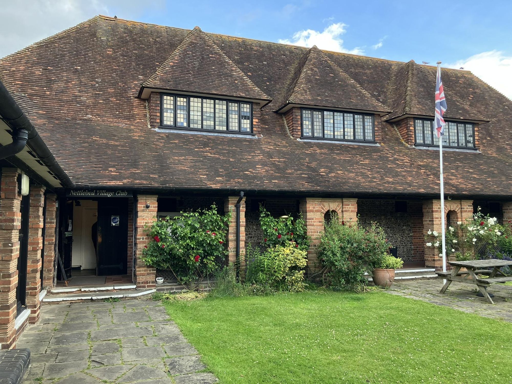 Nettlebed Village Club - looking north Jul 2024. (Pub, External, Key). Published on 26-10-2026