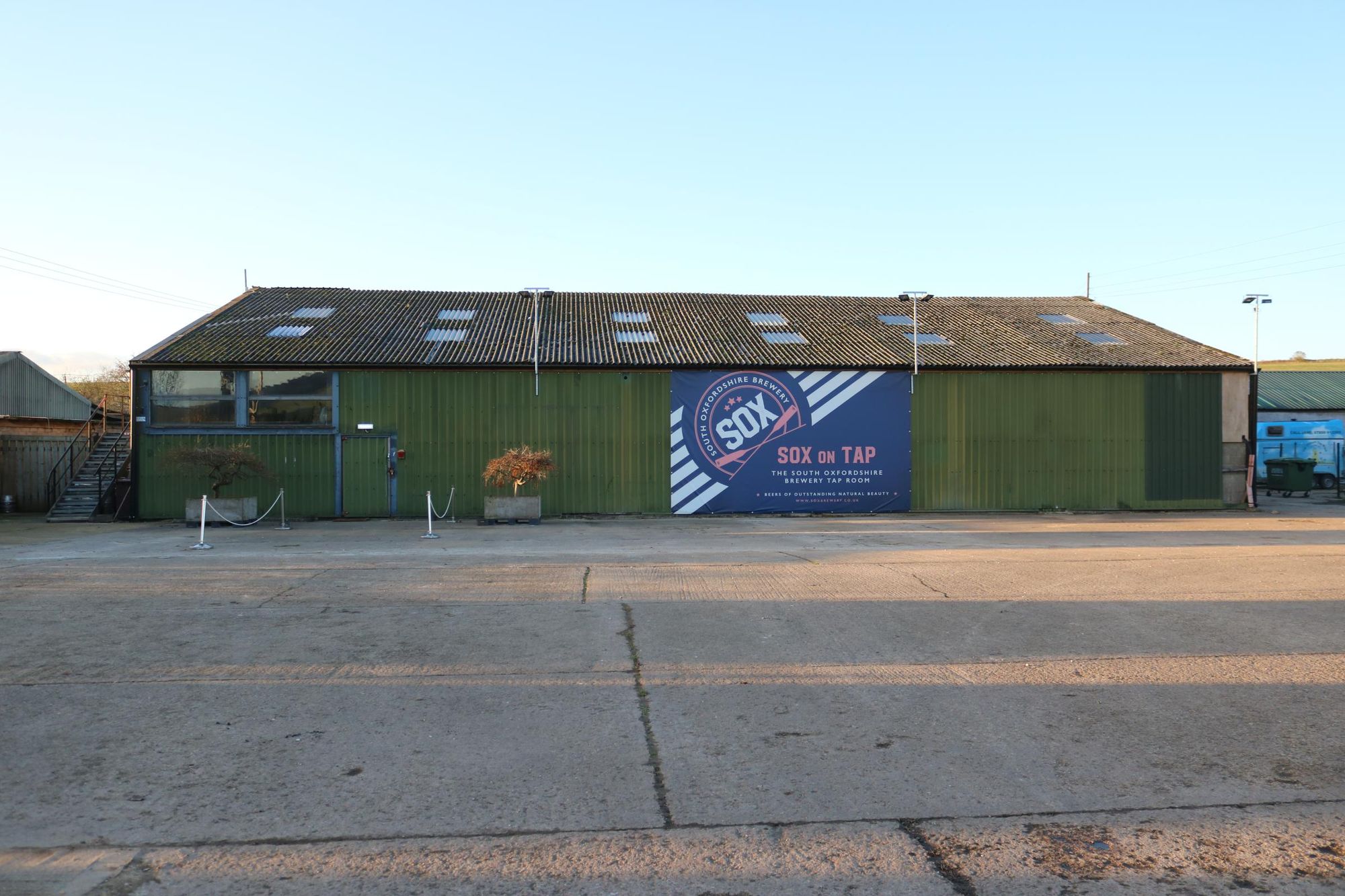 SOX Taproom, Ipsden - looking NW from Icknield Road Dec 2022. (Pub, External, Key). Published on 15-12-2022
