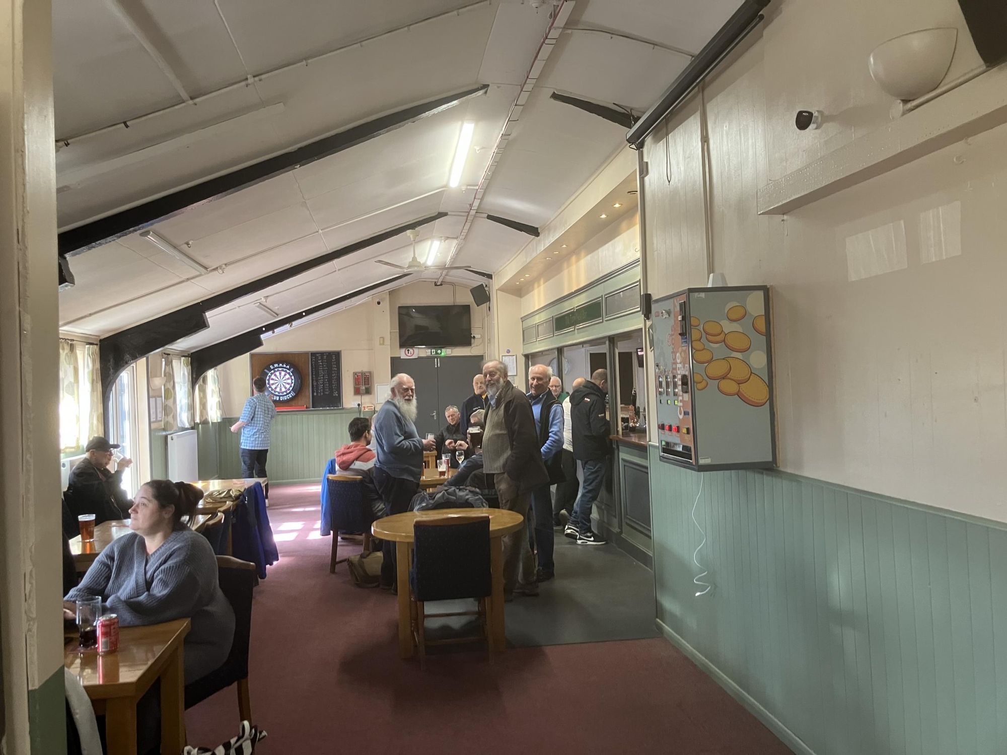 GWRSA Club, Didcot - Entrance to Bar Area - March 2026. (Bar). Published on 07-04-2026