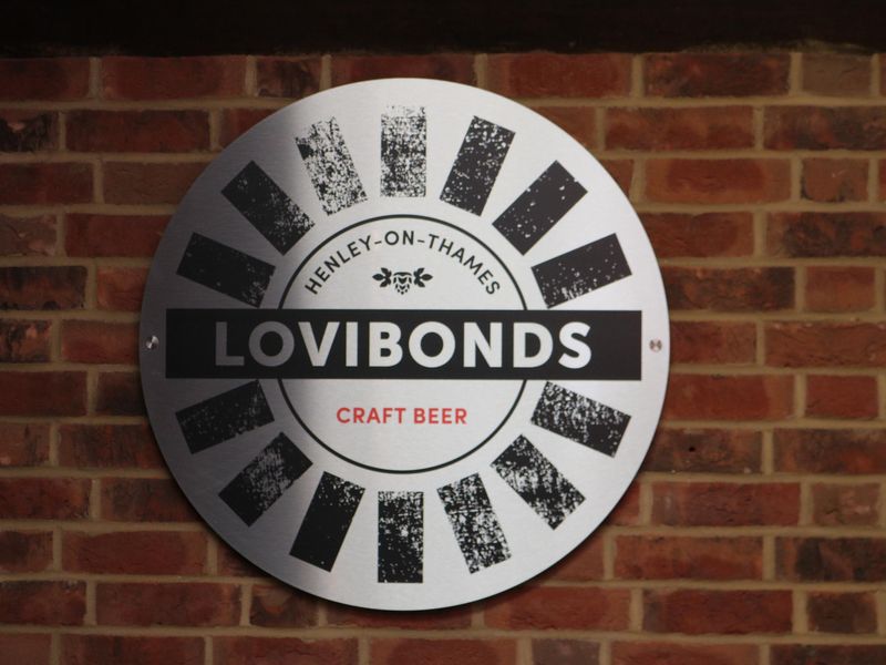 Lovibonds Tasting Room, Henley - internal sign Mar 2019. (Pub, Sign). Published on 08-05-2023 