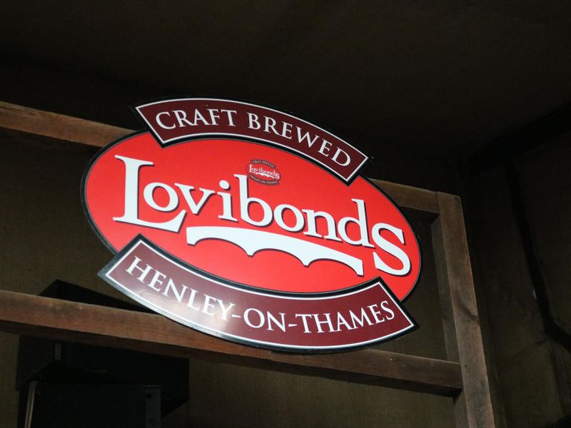 Lovibonds Tasting Room, Henley - internal sign Mar 2019. (Pub, Sign). Published on 08-05-2023 