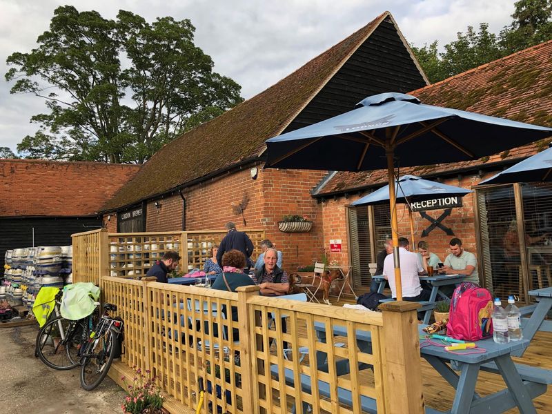 Tap Room Decking Area - June 2019. (Pub, External). Published on 27-06-2019