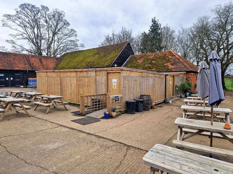 Loddon Tap Yard, Dunsden - view from courtyard - Feb 2023. (Pub, External). Published on 24-02-2023