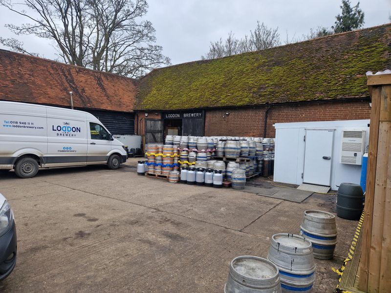 Loddon Tap Yard, Dunsden - brewery - Feb 2023. (Pub, Brewery, External). Published on 24-02-2023