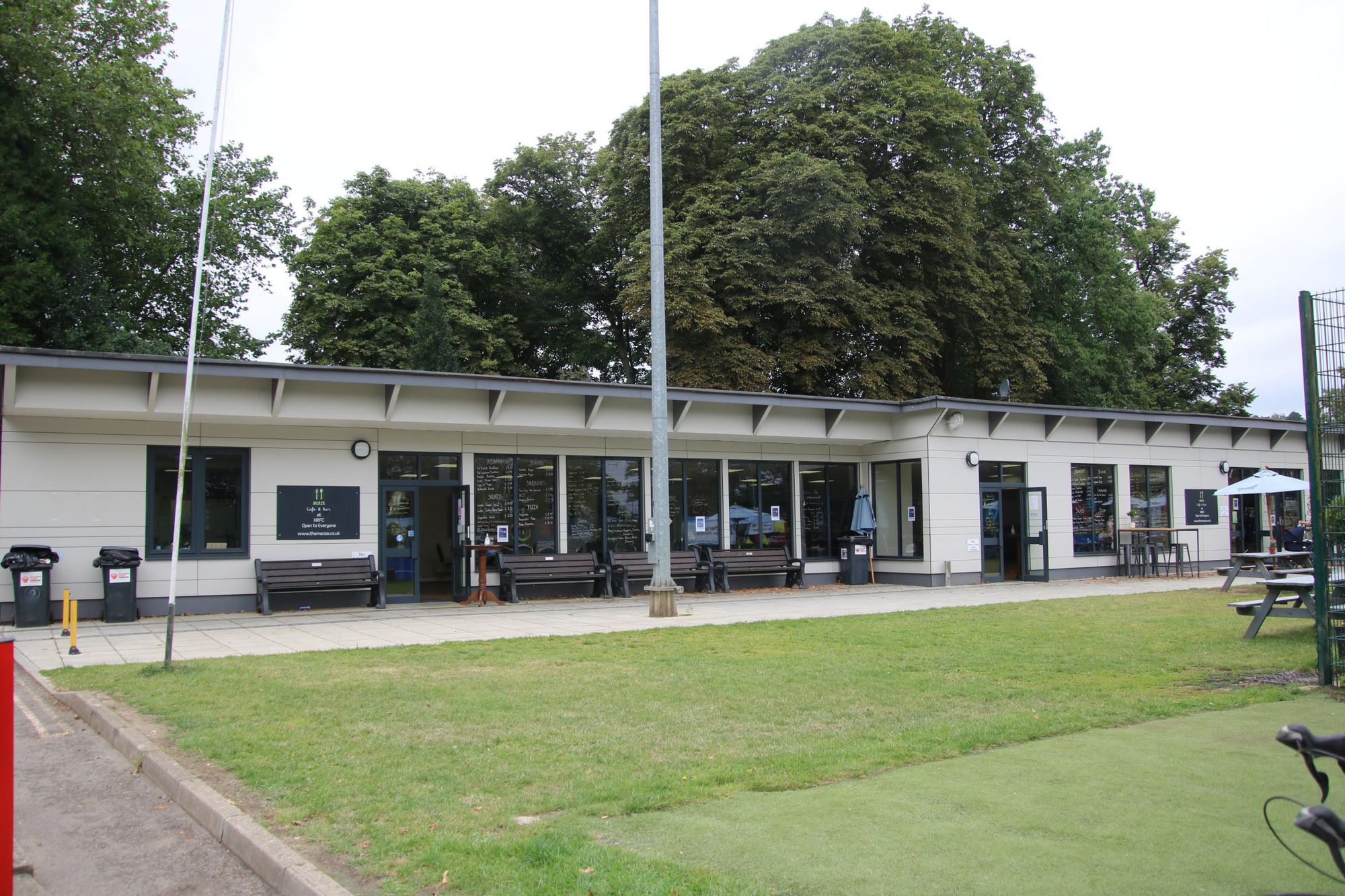 Menza Café & Bar - looking south-west Aug 2020. (Pub, External, Key). Published on 18-11-2020