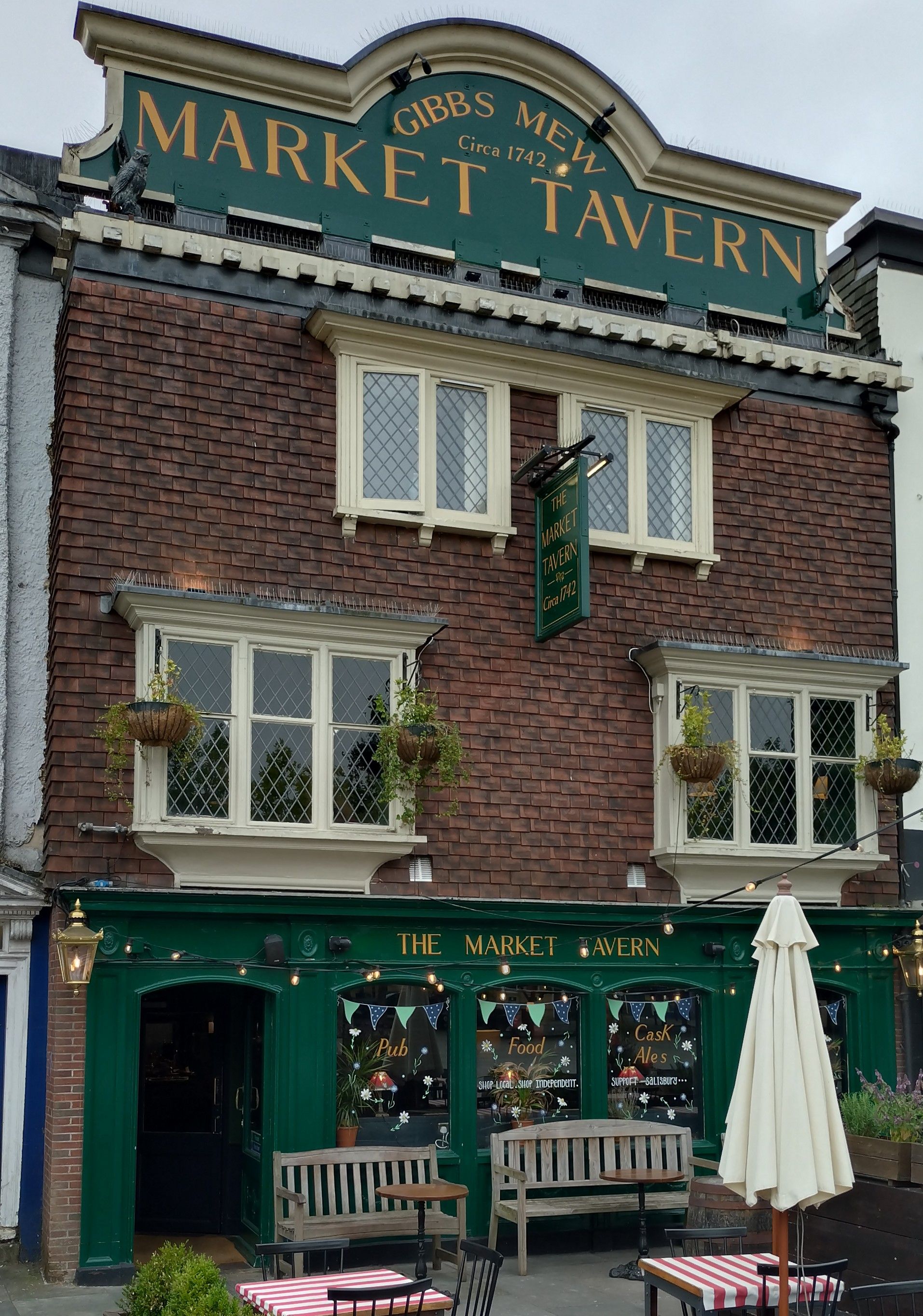 Market Tavern, Salisbury (Photo: Andrew Ward – 13/08/2025). (Pub, External). Published on 13-08-2025