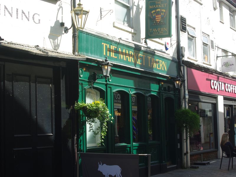 Market Tavern, Salisbury (Photo: Geoff Marsh - 09/04/2025). (Pub, External, Key). Published on 09-04-2025