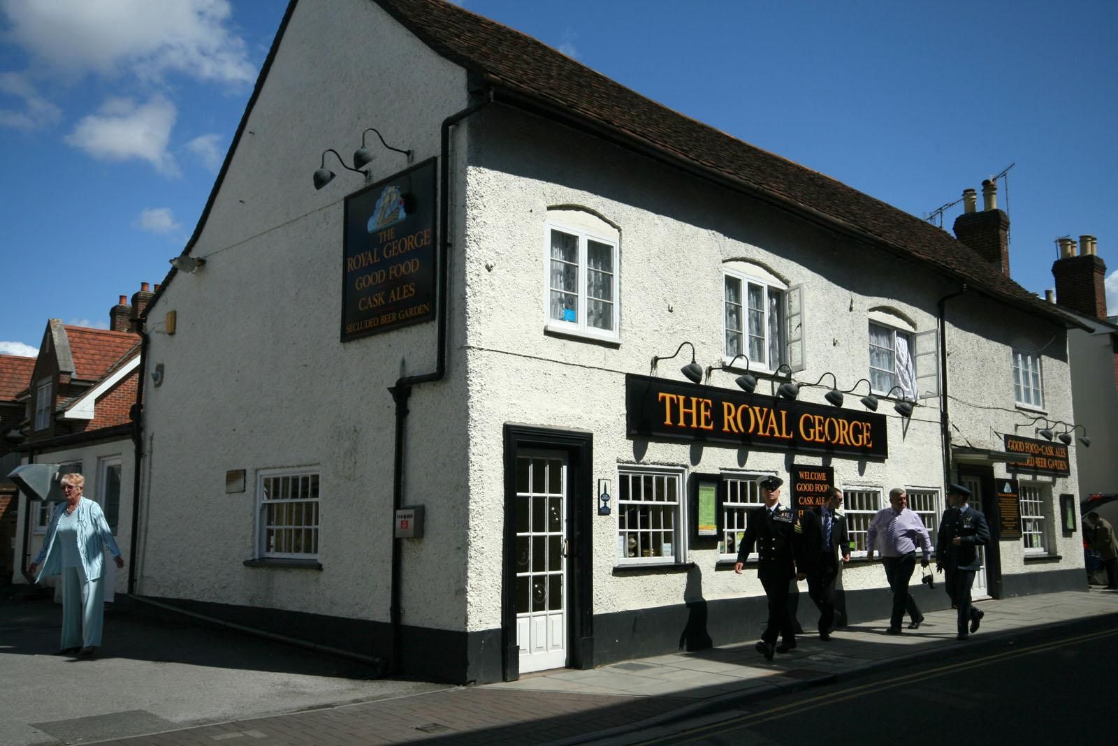 The Royal George. (Pub, External, Key). Published on 17-08-2013