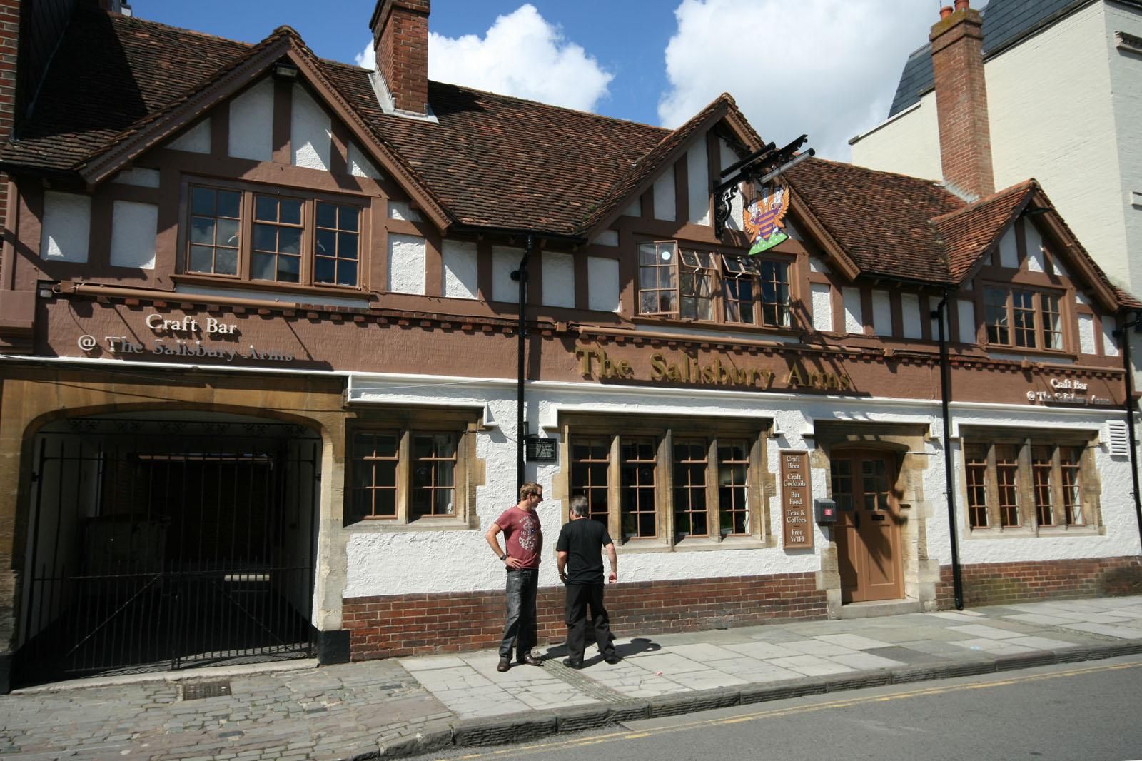 The Salisbury Arms. (Pub, External, Key). Published on 17-08-2013