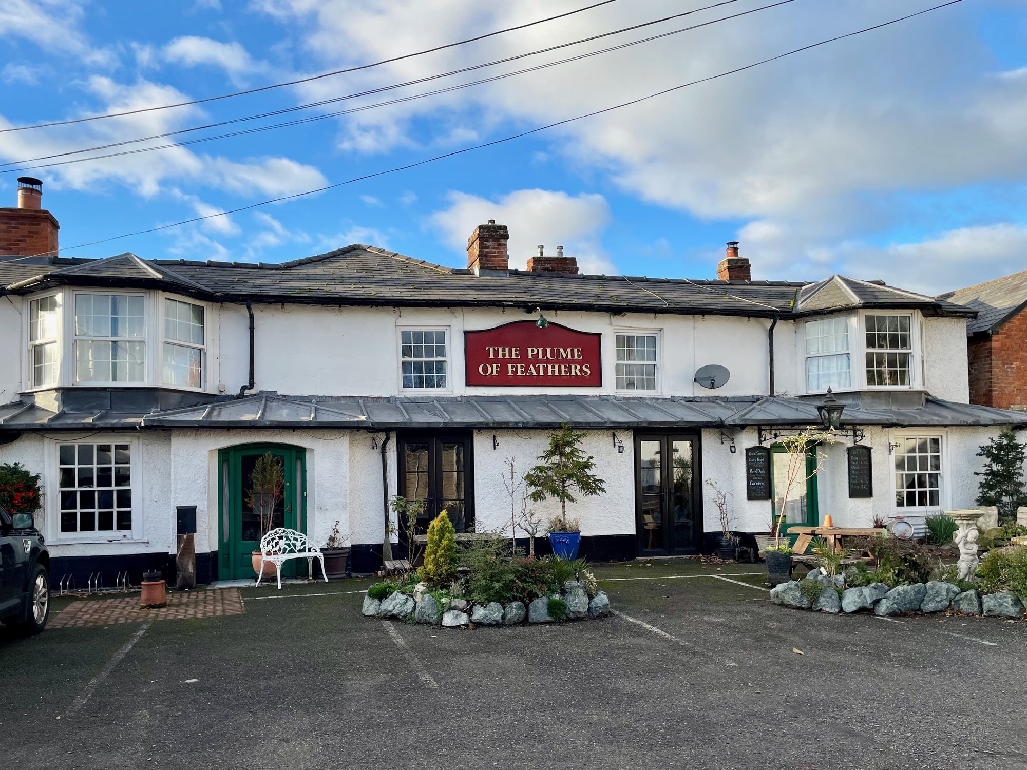 Plume of Feathers, Shewton (Photo: Nick Yarwood - 25/11/2025). (Pub, External, Key). Published on 25-11-2025