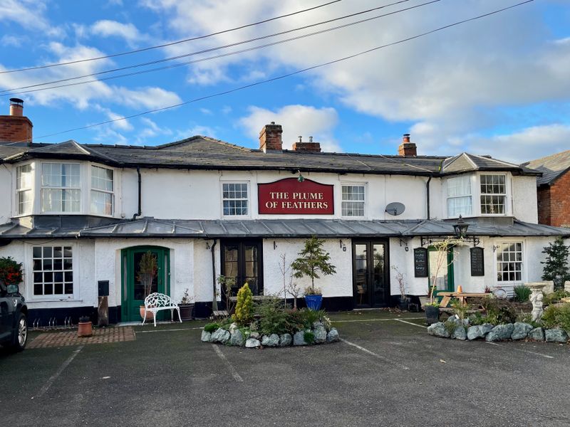 Plume of Feathers, Shewton (Photo: Nick Yarwood - 25/11/2025). (Pub, External, Key). Published on 25-11-2025