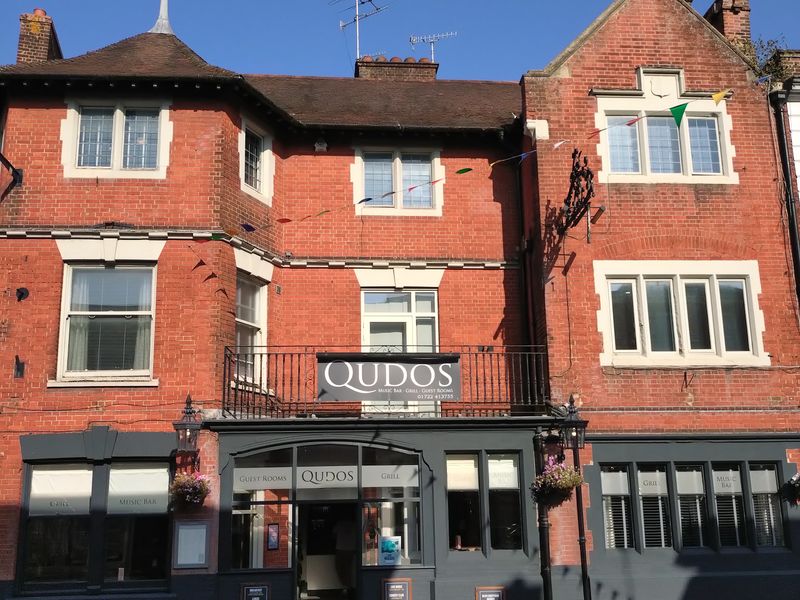 Qudos, Salisbury (Photo: Andrew Ward – 12/08/2025). (Pub, External, Key). Published on 12-08-2025