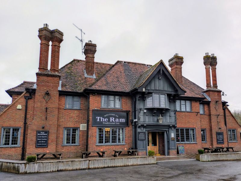 Ram, Tidworth (Photo: Andrew Ward – 27/11/2023). (Pub, External, Key). Published on 12-08-2025
