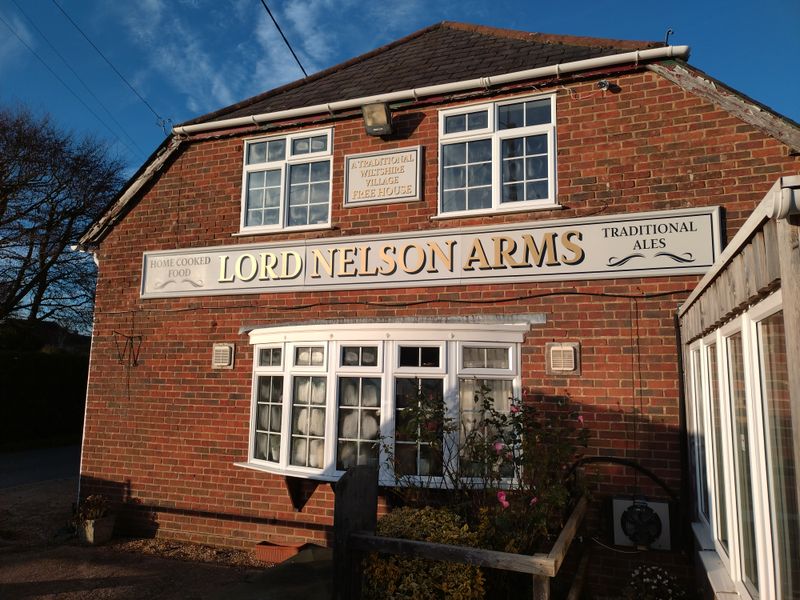 Lord Nelson, Winterslow (Photo: Andrew Ward – 25/11/2023). (Pub, External, Key). Published on 12-08-2025