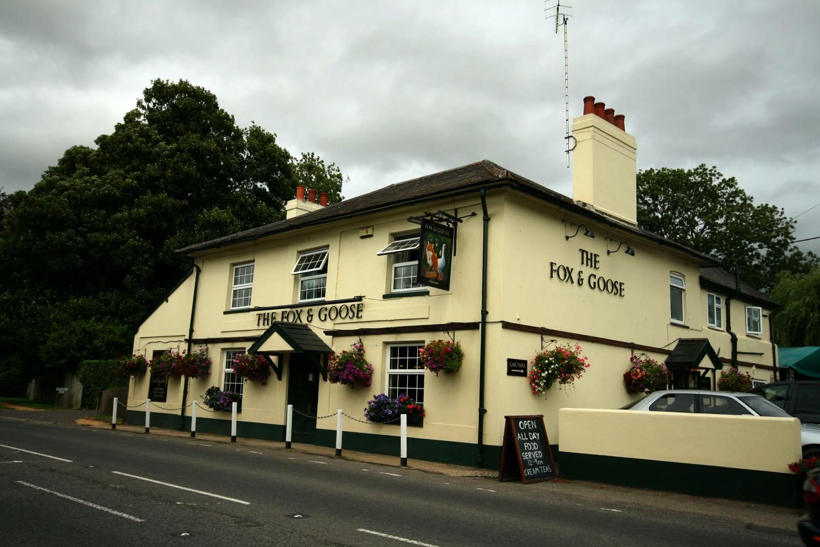 The Fox & Goose. (Pub, External, Key). Published on 17-08-2013