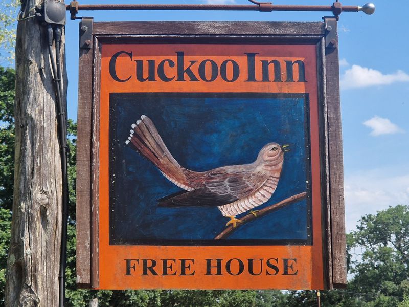 Cuckoo Inn, Hamptworth (Photo: Pete Horn - 15/07/2026). (Sign). Published on 15-07-2026 