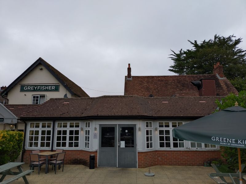 Greyfisher, Harnham (Photo: Andrew Ward – 13/08/2025). (Pub, External, Key). Published on 13-08-2025