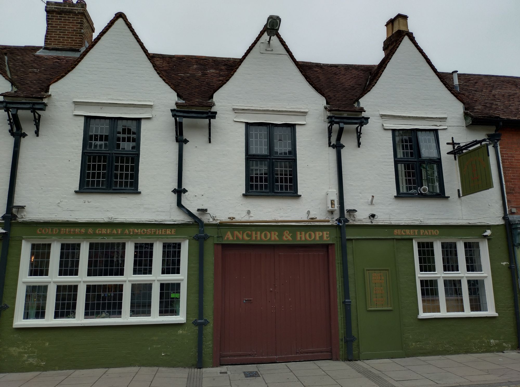 Anchor & Hope, Salisbury (Photo: Andrew Ward – 13/08/2025). (Pub, External, Key). Published on 13-08-2025