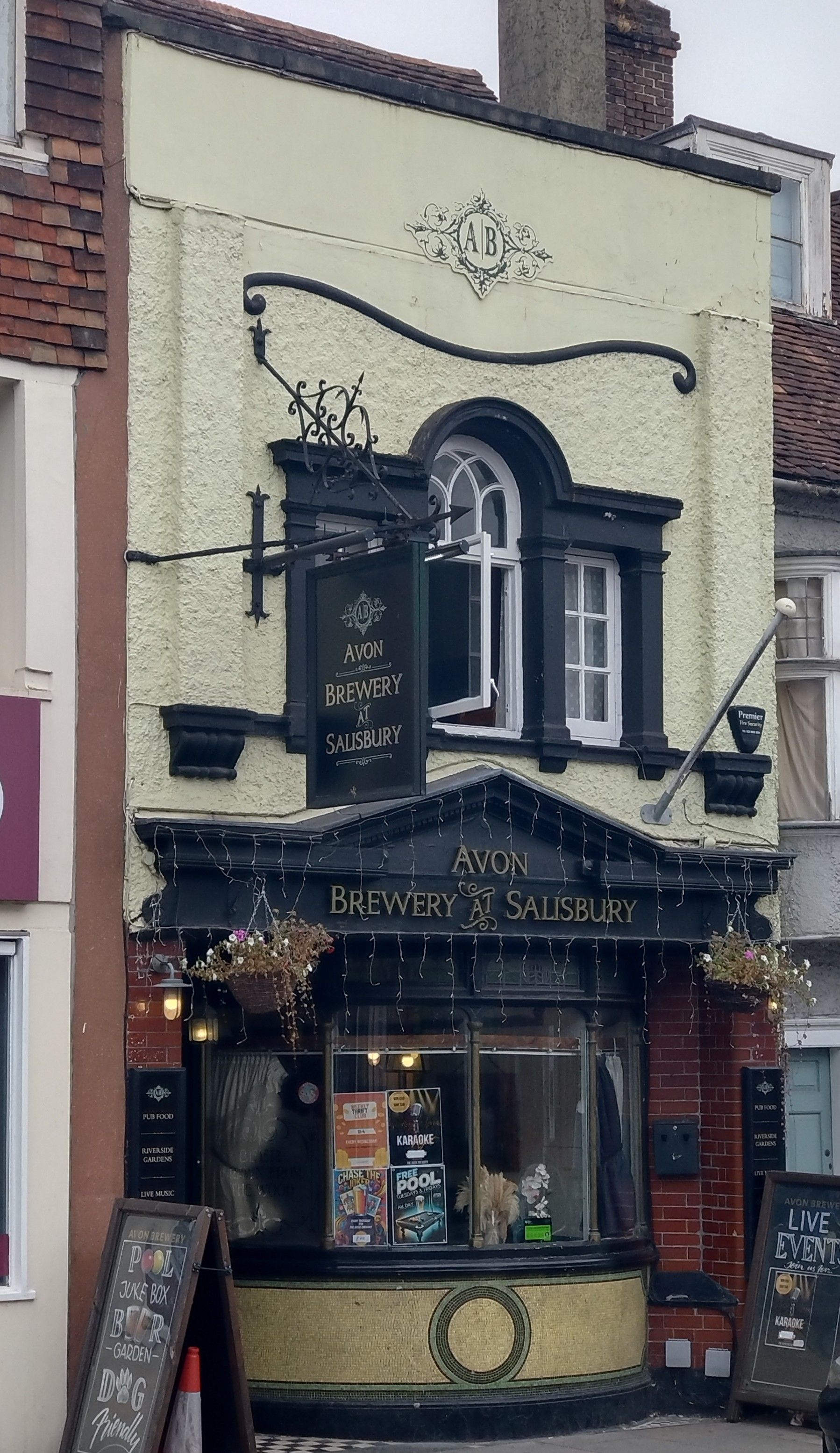 Avon Brewery, Salisbury (Photo: Andrew Ward – 13/08/2025). (Pub, External, Key). Published on 13-08-2025