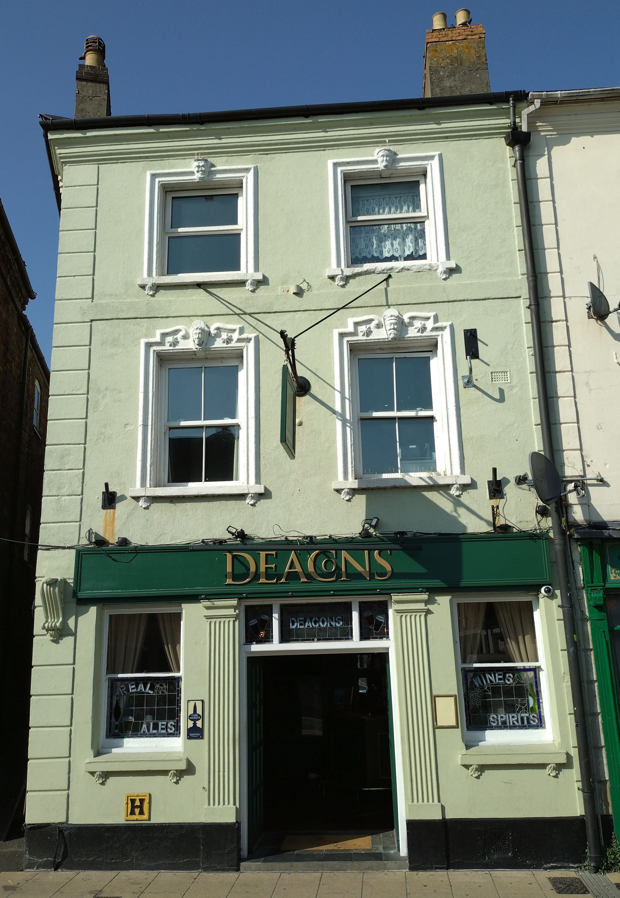Deacons, Salisbury (Photo: Andrew Ward – 12/08/2025). (Pub, External). Published on 12-08-2025