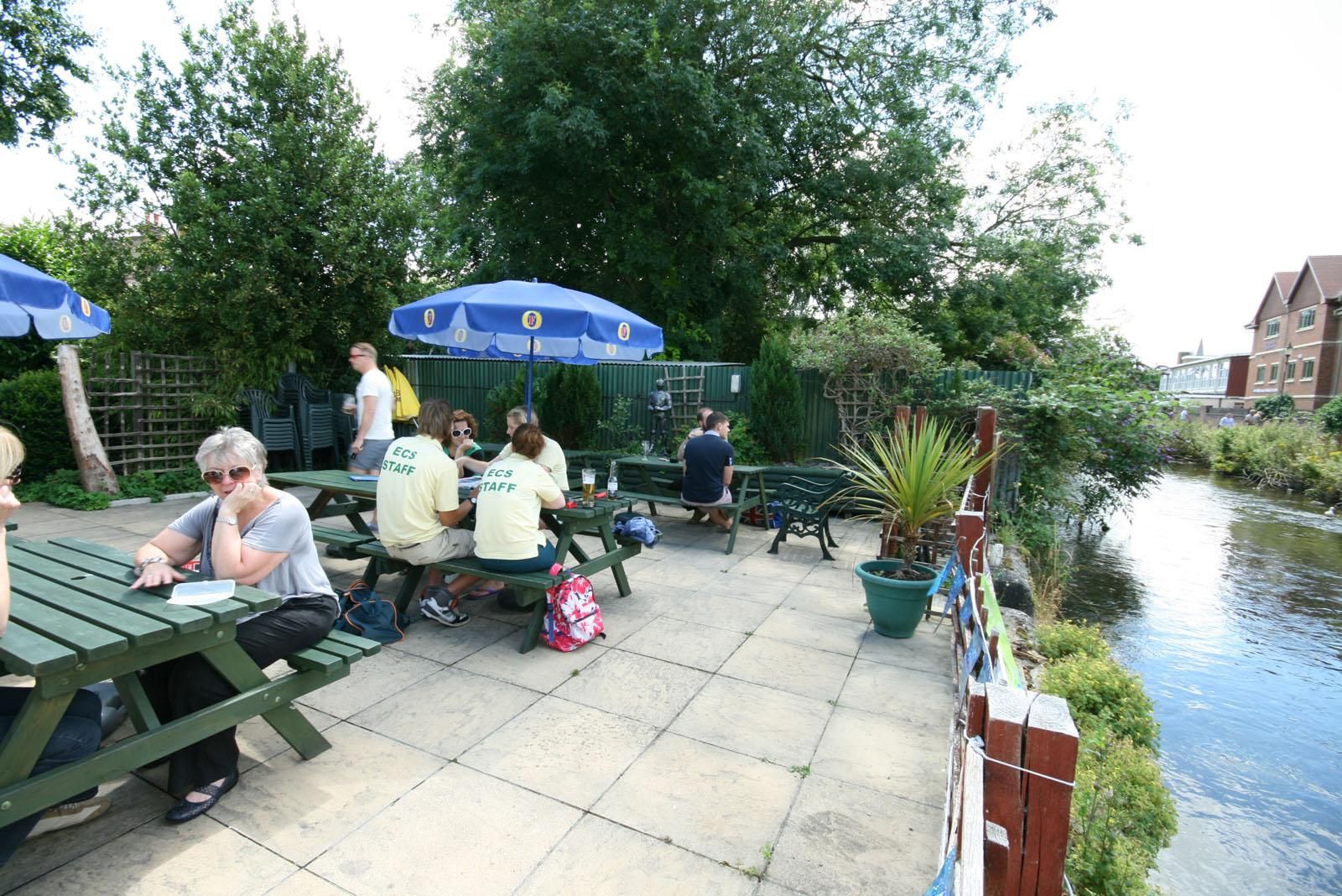 The George & Dragon Terrace. (Pub, External, Key). Published on 17-08-2013